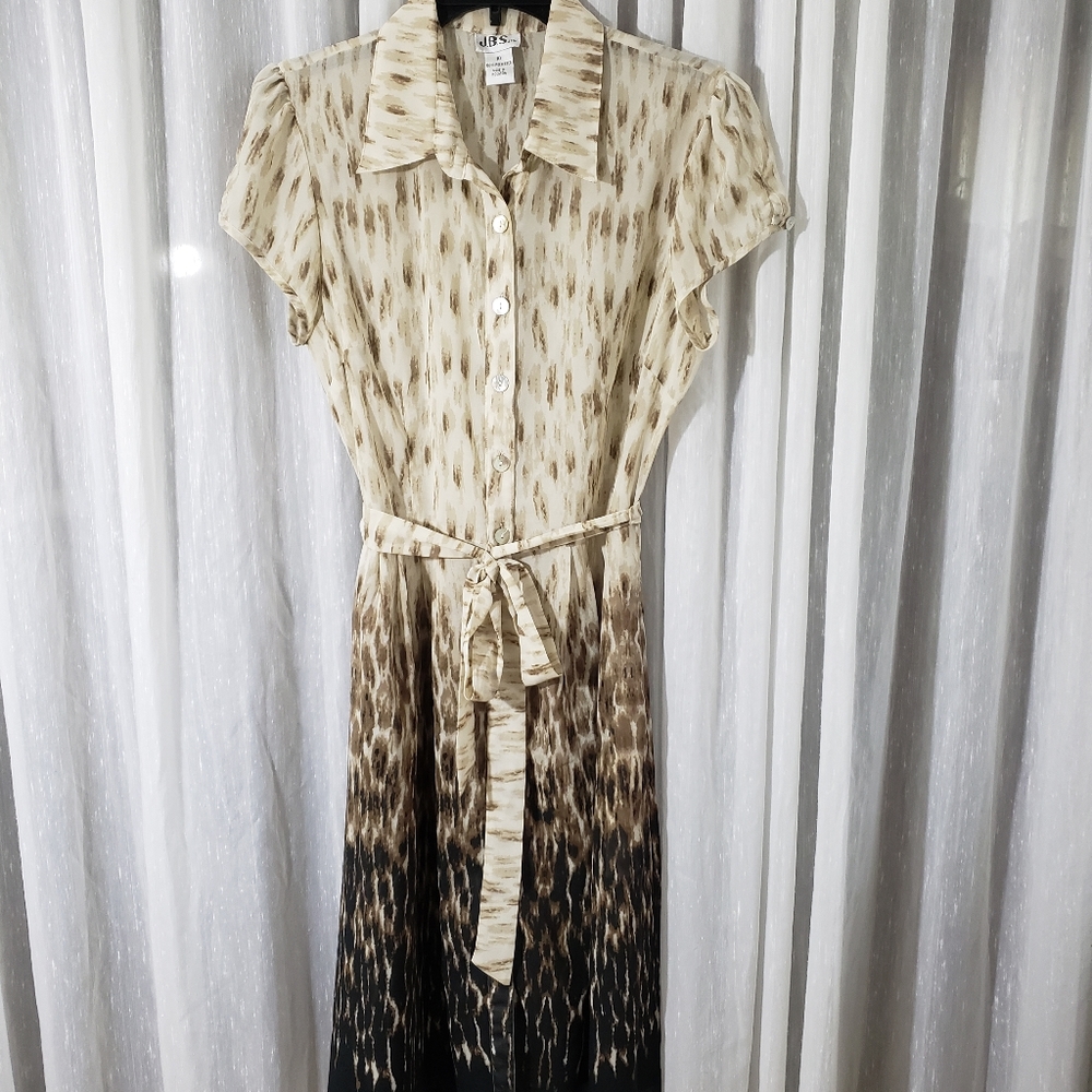 JBS size 10 button down dress